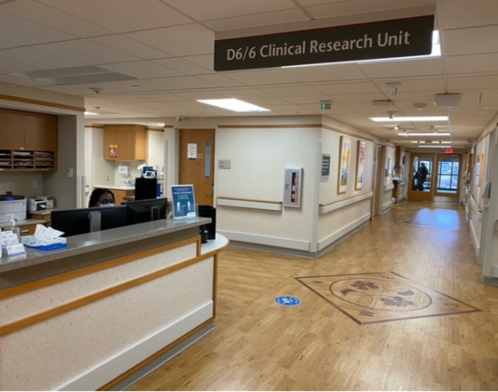 UW Clinical Research Unit hospital floor